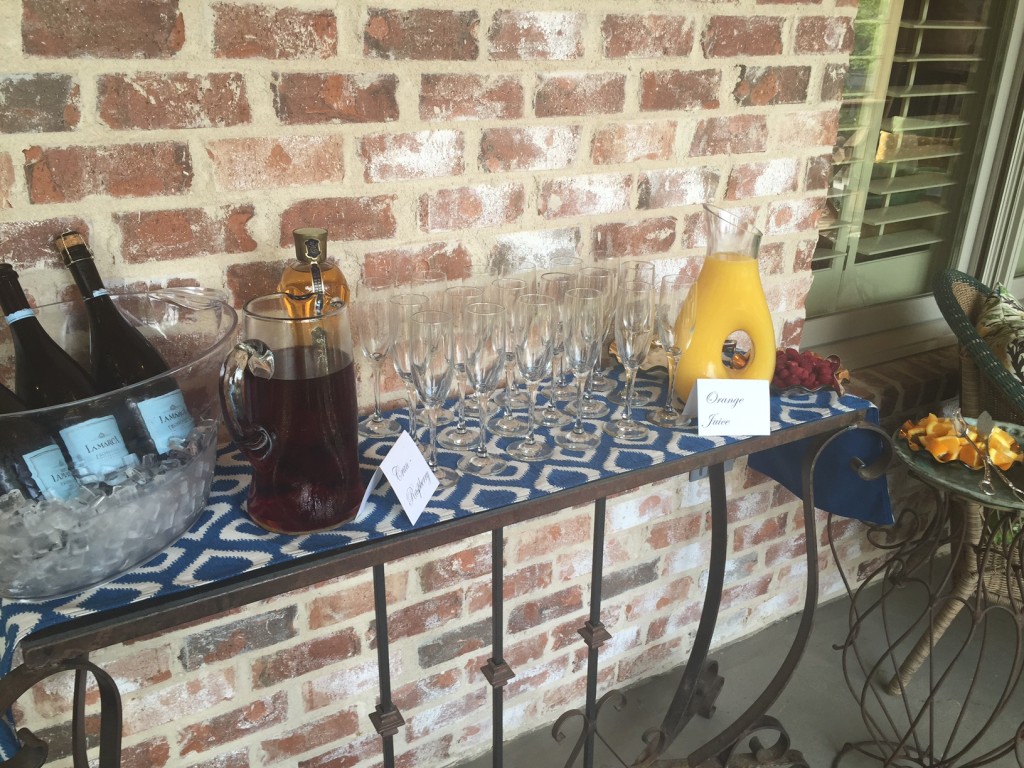 Bridal Luncheon Champagne Bar
