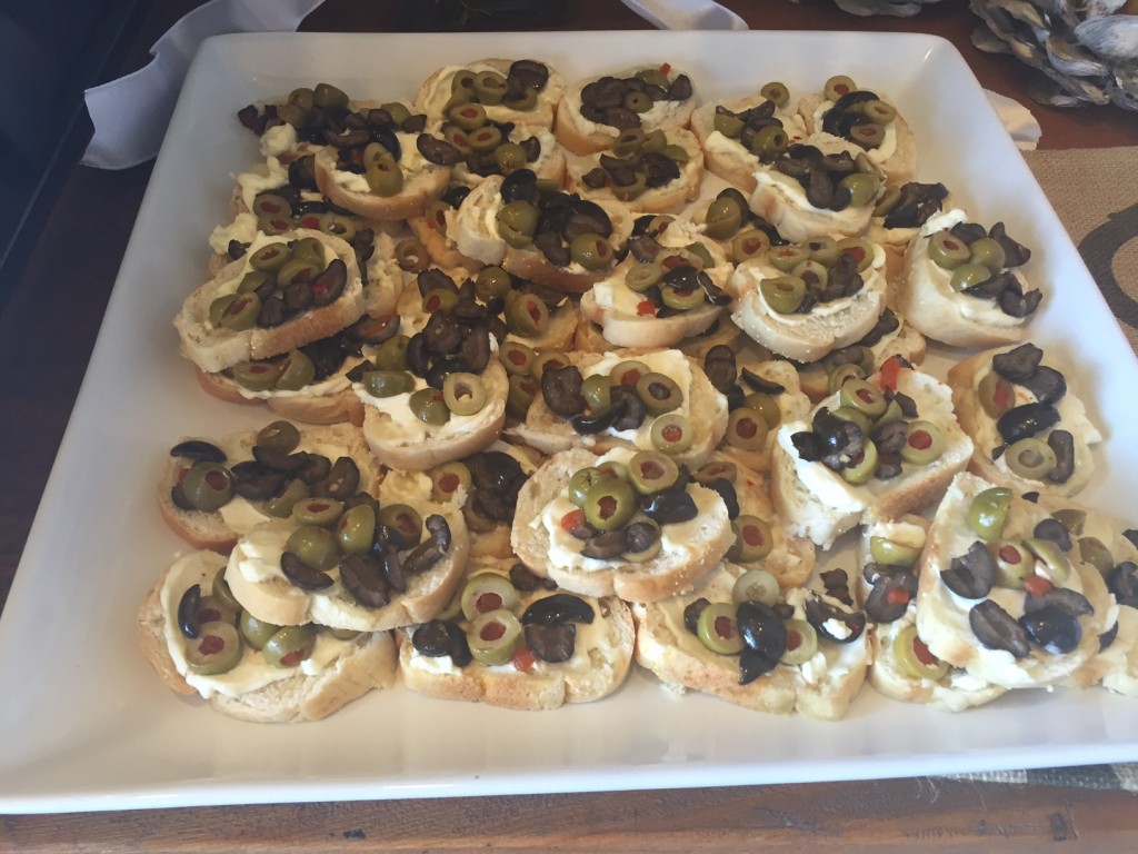 Bridal Luncheon Olive Bread