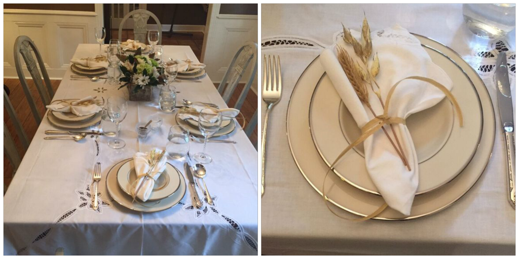 Tablescape Thanksgiving Luncheon