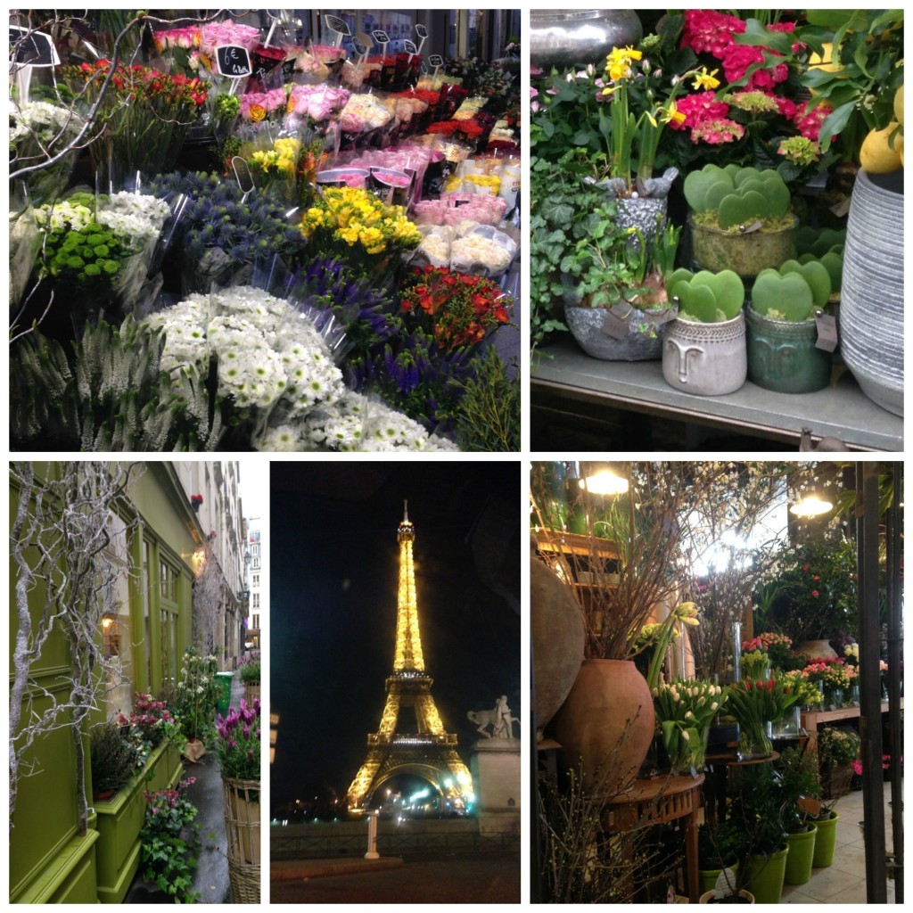 Collage Eiffel Tower