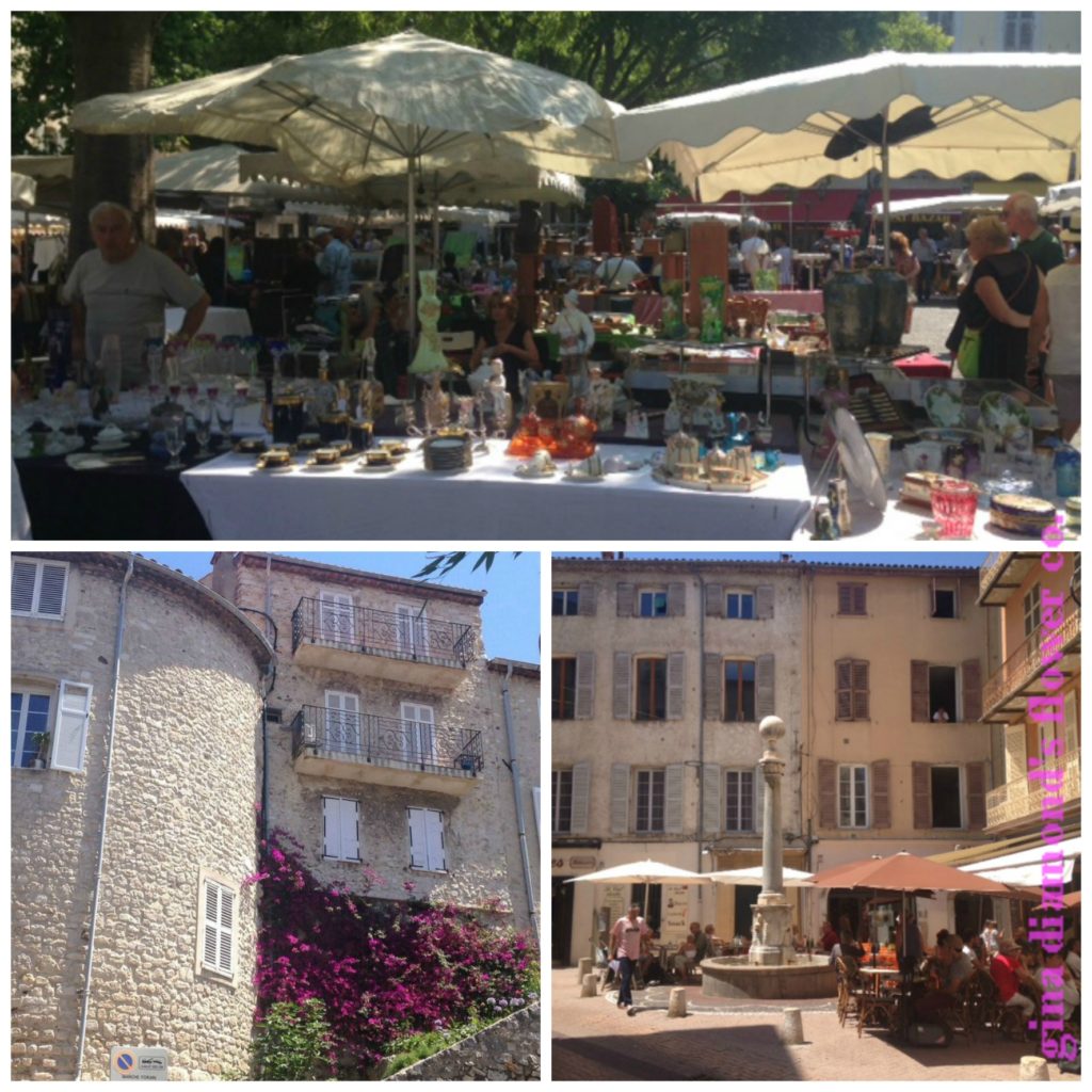 Antibes, France, Brocante and Vielle Ville wm