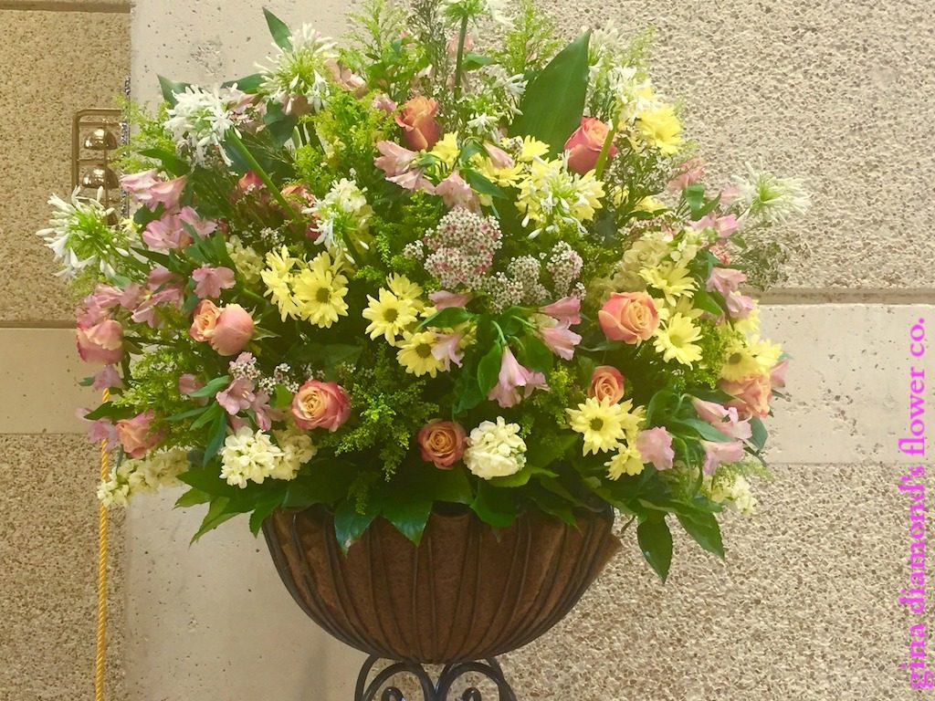 Fun Stuff on Fridays : Easter flowers for the altar at church