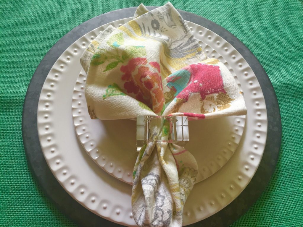 Fun stuff place setting