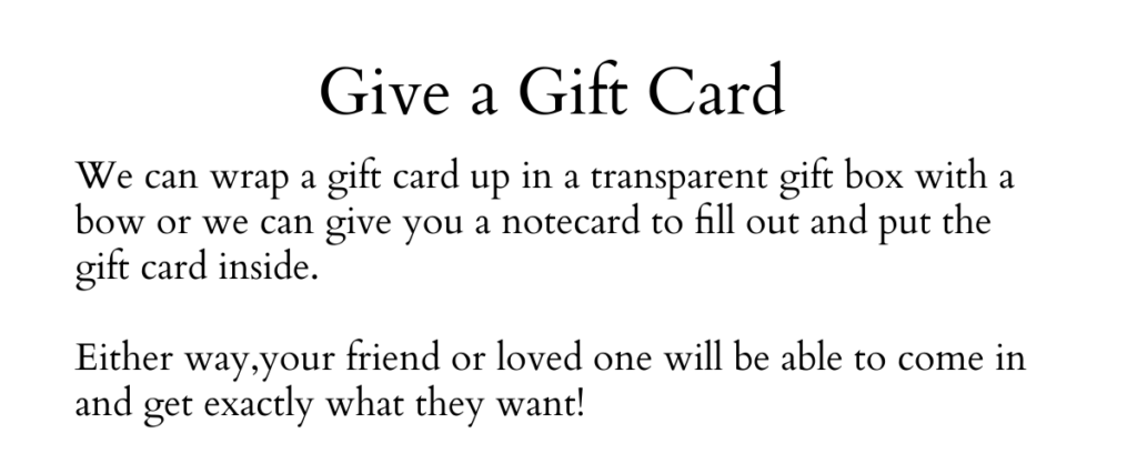 Gift Cards